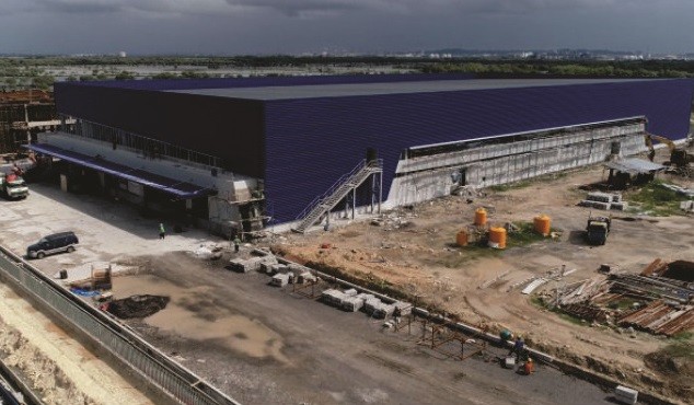 JIIPE工业区的能源和加工设施