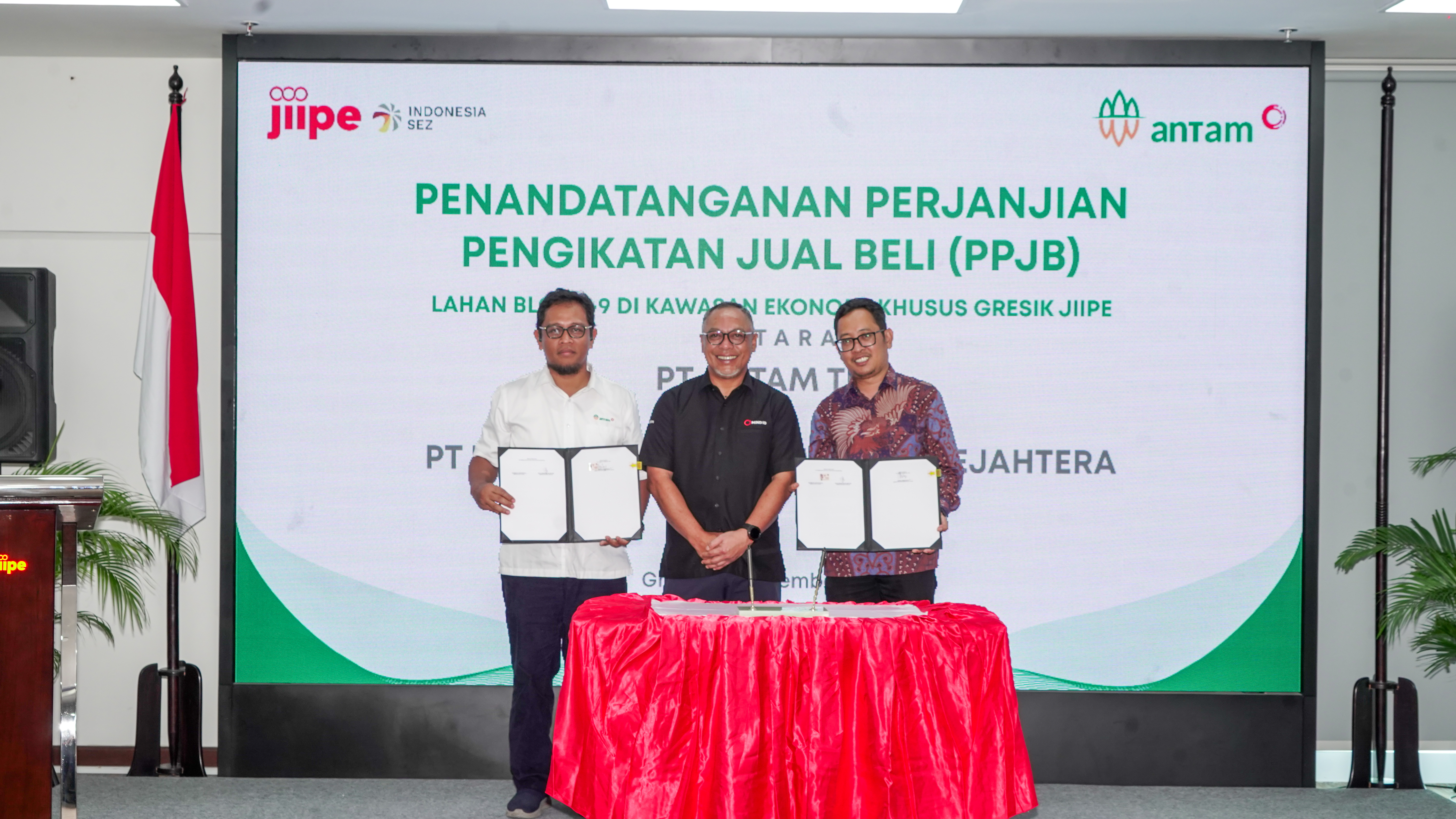 安塔姆正式入駐JIIPE，準備成為金屬和礦業戰略基地